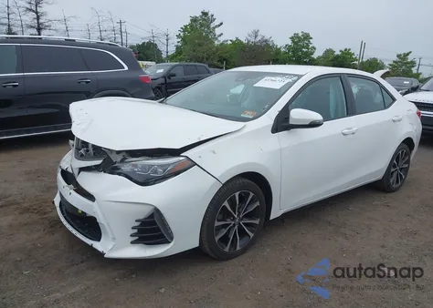 2017 Toyota Corolla Se from USA, damaged, VIN 2T1BURHE8HC787010